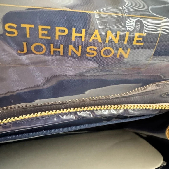 NWT | Stephanie Johnson | Large Makeup Travel Bag Toiletry Cosmetic Pouch - Picture 4 of 5